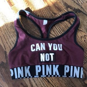 Victoria secret pink sports bra